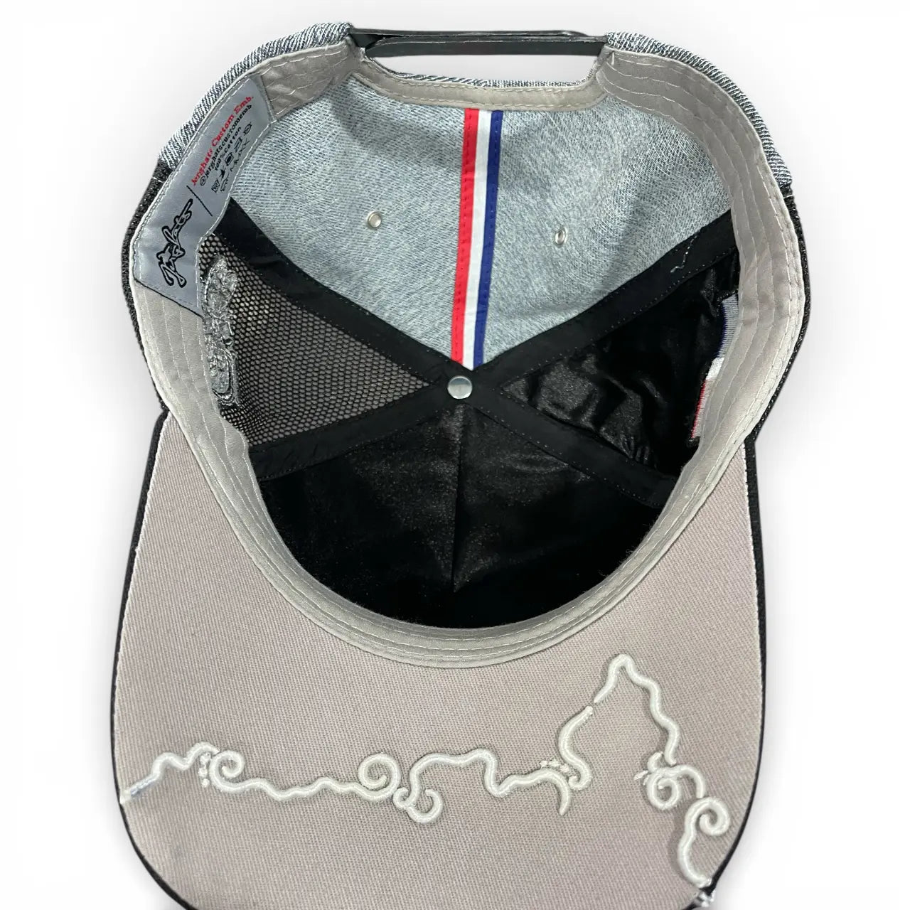 Hidden behind mesh design Rep Dom Trucker Hat • Partial Hidden Panel Edition B&R JERGHATS