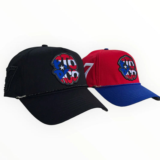 PuerTO RiCO 5 Panel SnapBack Hat JERGHATS