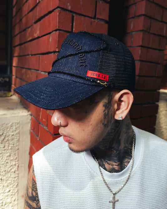 Just be Different Blue Jean JBD V1.2 Removable Shiny Cord JERGHATS