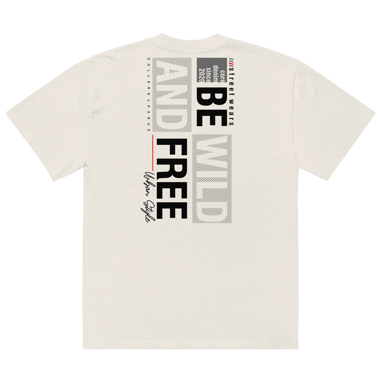 J.B.D. Oversized faded t-shirt