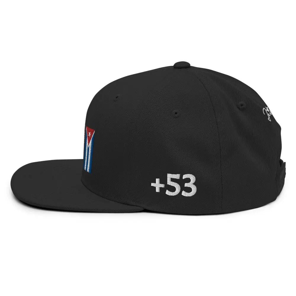 Cuba Double 9 Dominoes Snapback Hat JERGHATS