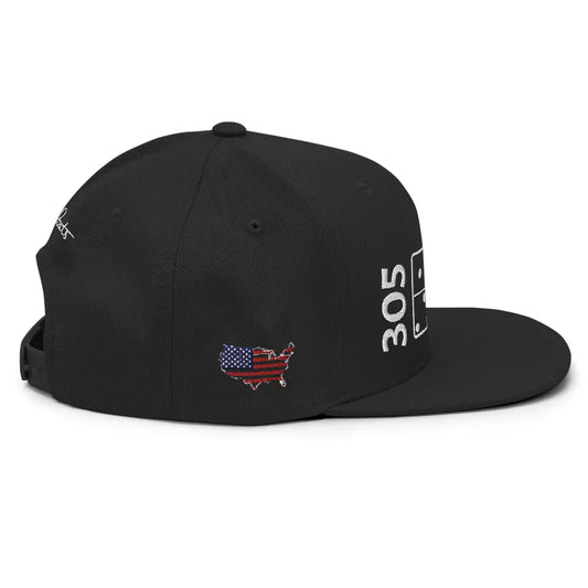 305 Miami Dominoes Snapback Hat JERGHATS