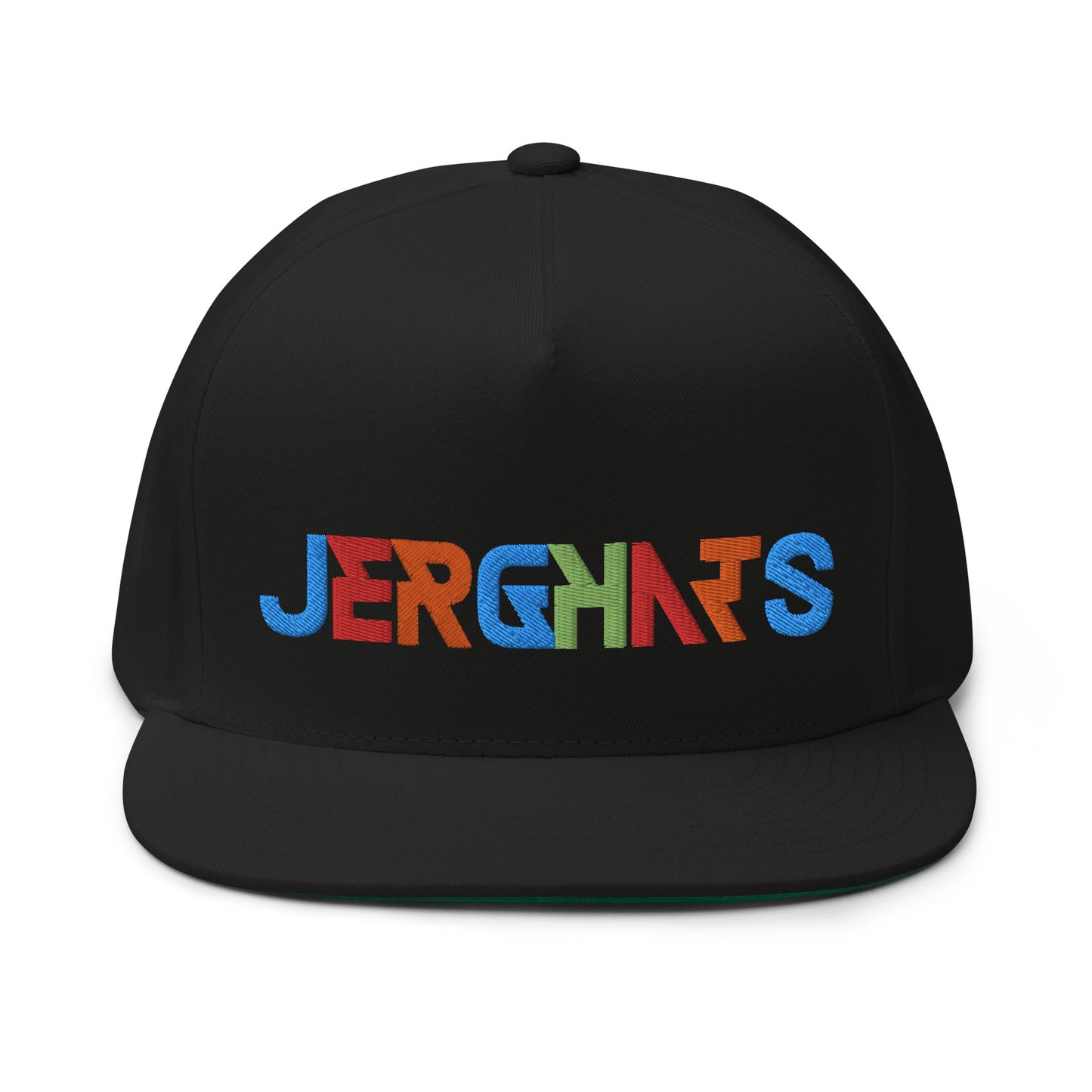 Talk to my Bk Flat Bill Cap