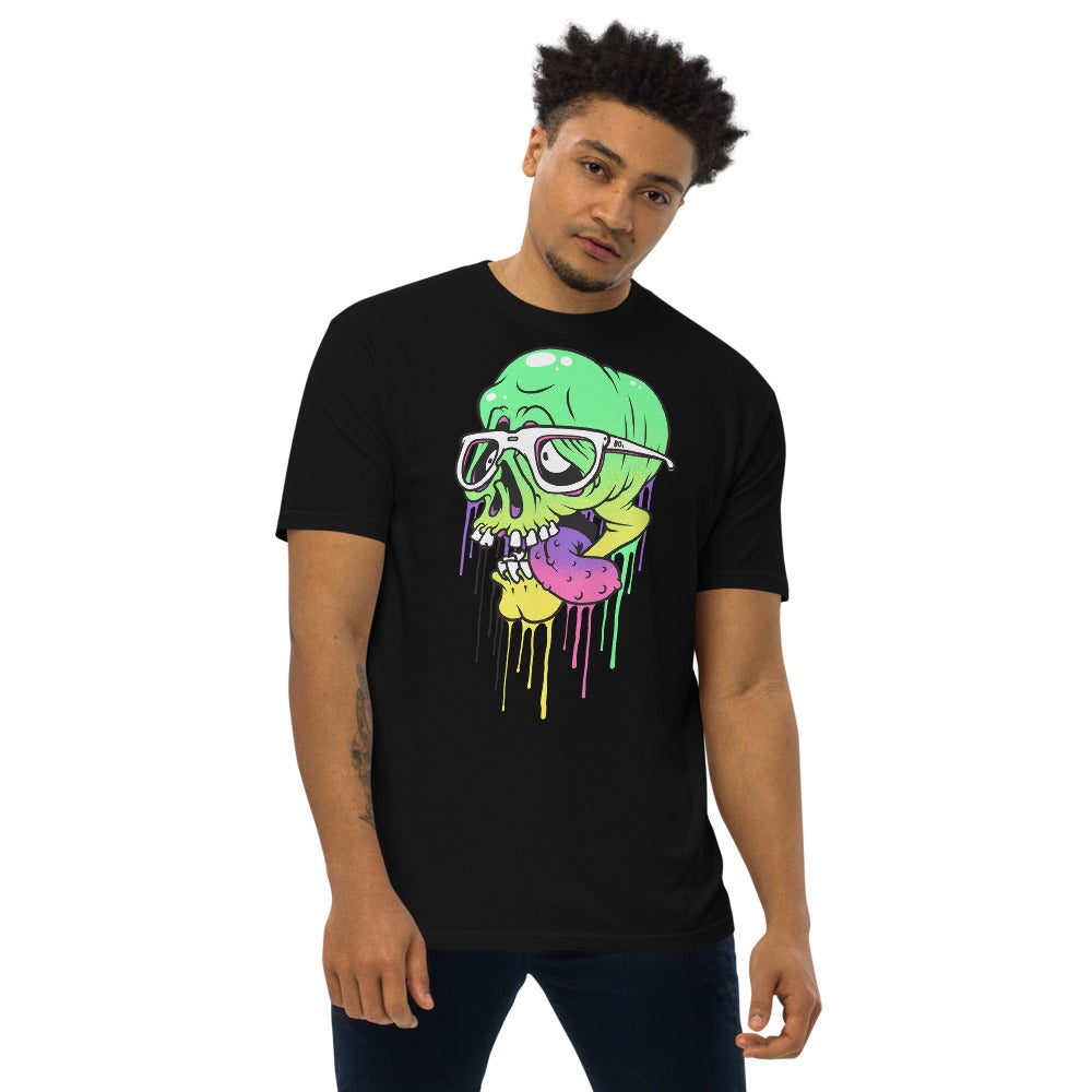 Lens Skull Men’s premium heavyweight tee