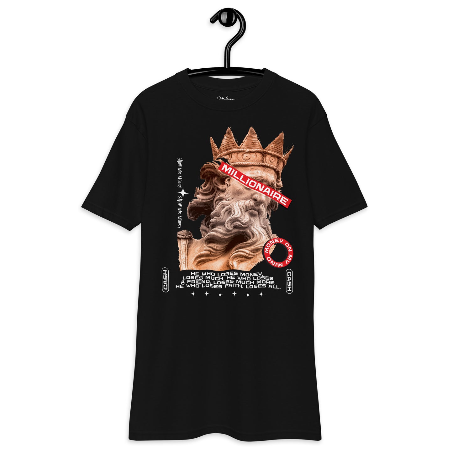 Millionaire Men’s premium heavyweight tee