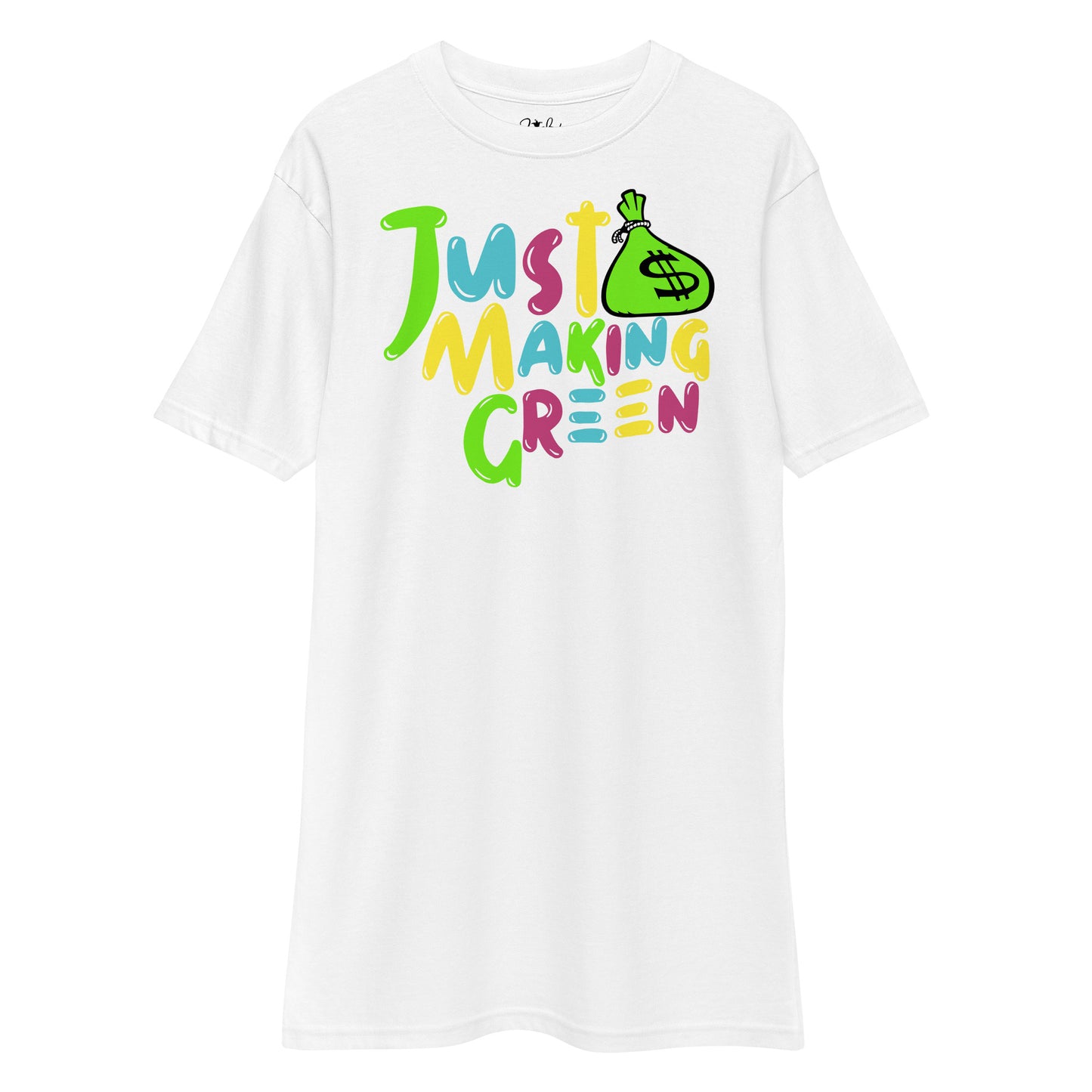 Just making Green Men’s premium heavyweight tee