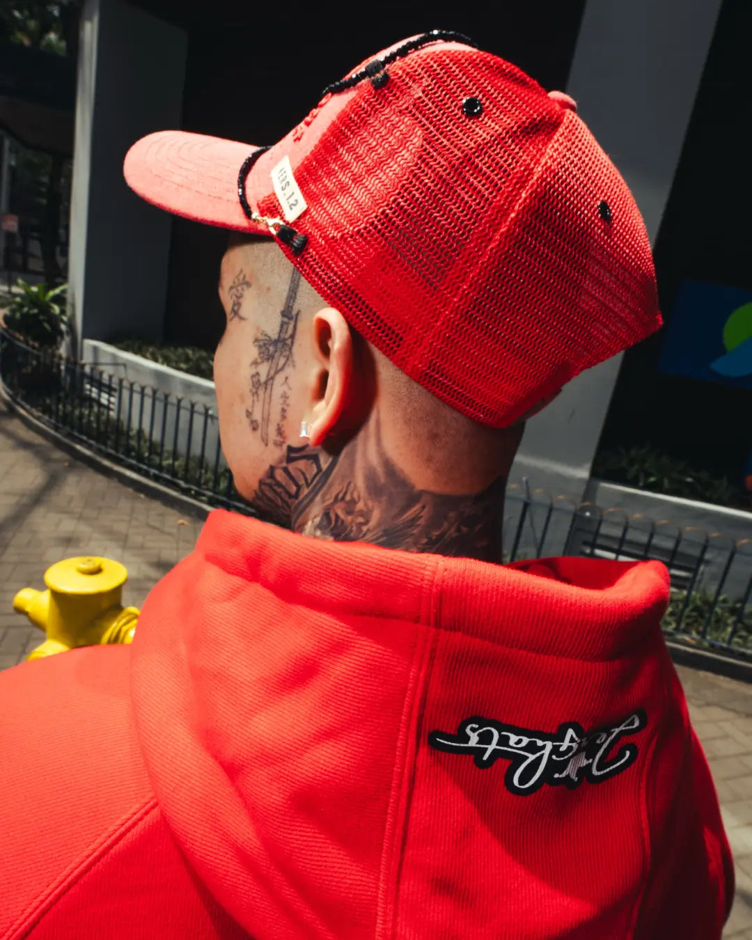 Just be Different Red Dusk JBD V1.2 Removable Shiny Cord JERGHATS