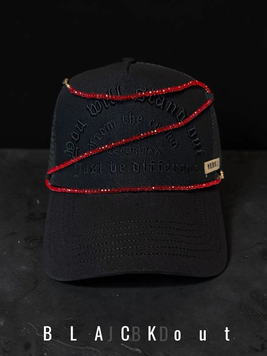 Just be Different Blackout JBD V1.2 Removable Shiny Cord JERGHATS