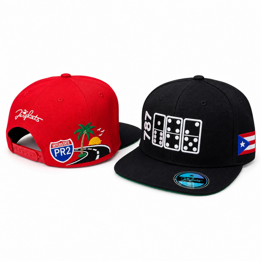 Puerto Rico 787 Dominoes Snapback | PR2 Edition