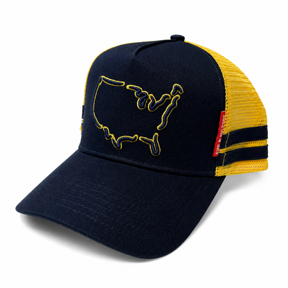 US Map Trucker Hat JERGHATS