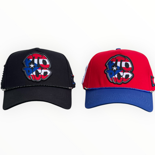 Puerto Rico 5 Panel SnapBack Hat
