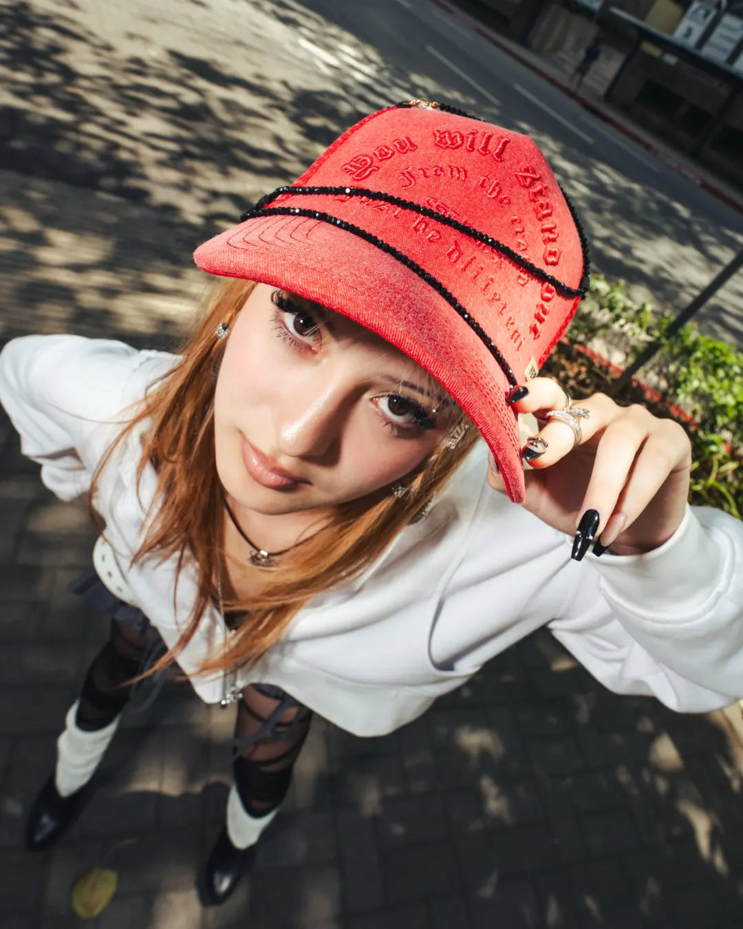 Just be Different Red Dusk JBD V1.2 Removable Shiny Cord JERGHATS