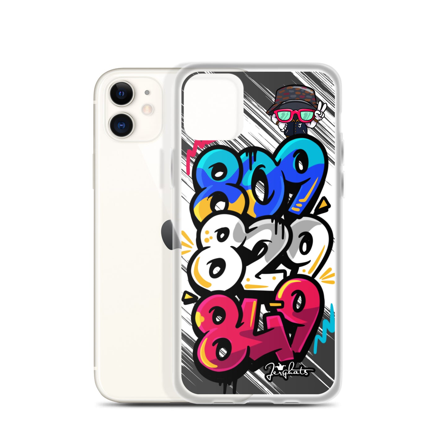 DR Area Code Clear Case for iPhone®