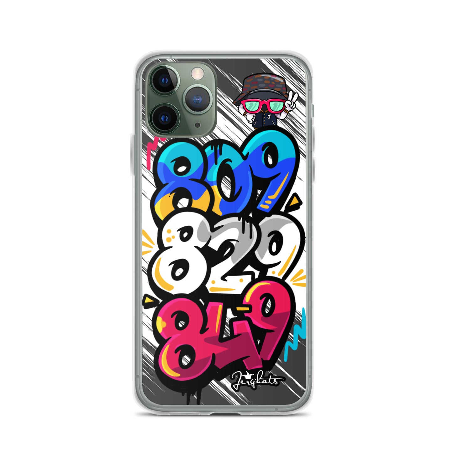 DR Area Code Clear Case for iPhone®