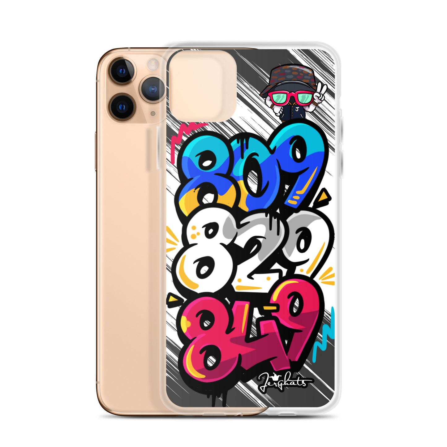 DR Area Code Clear Case for iPhone®