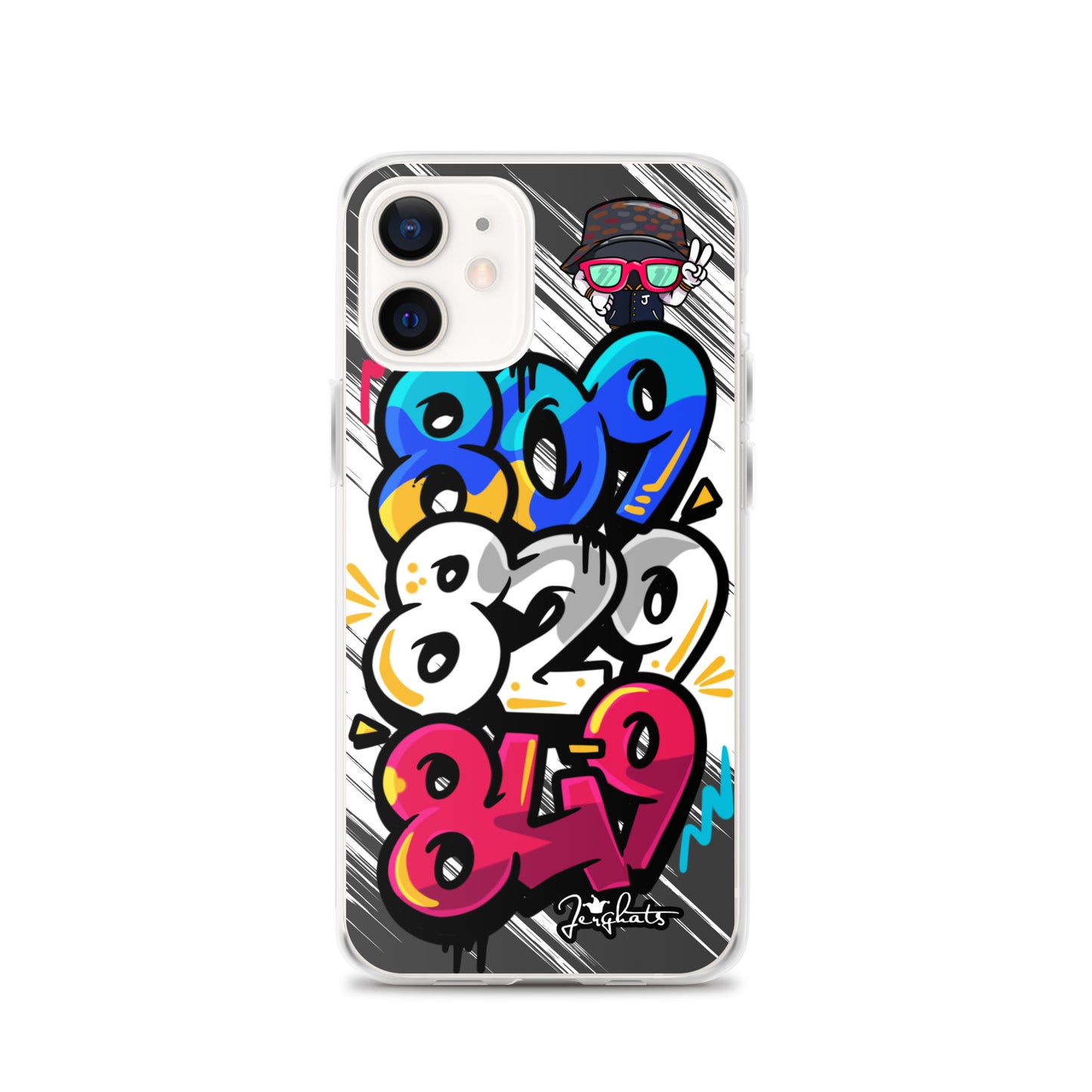 DR Area Code Clear Case for iPhone®