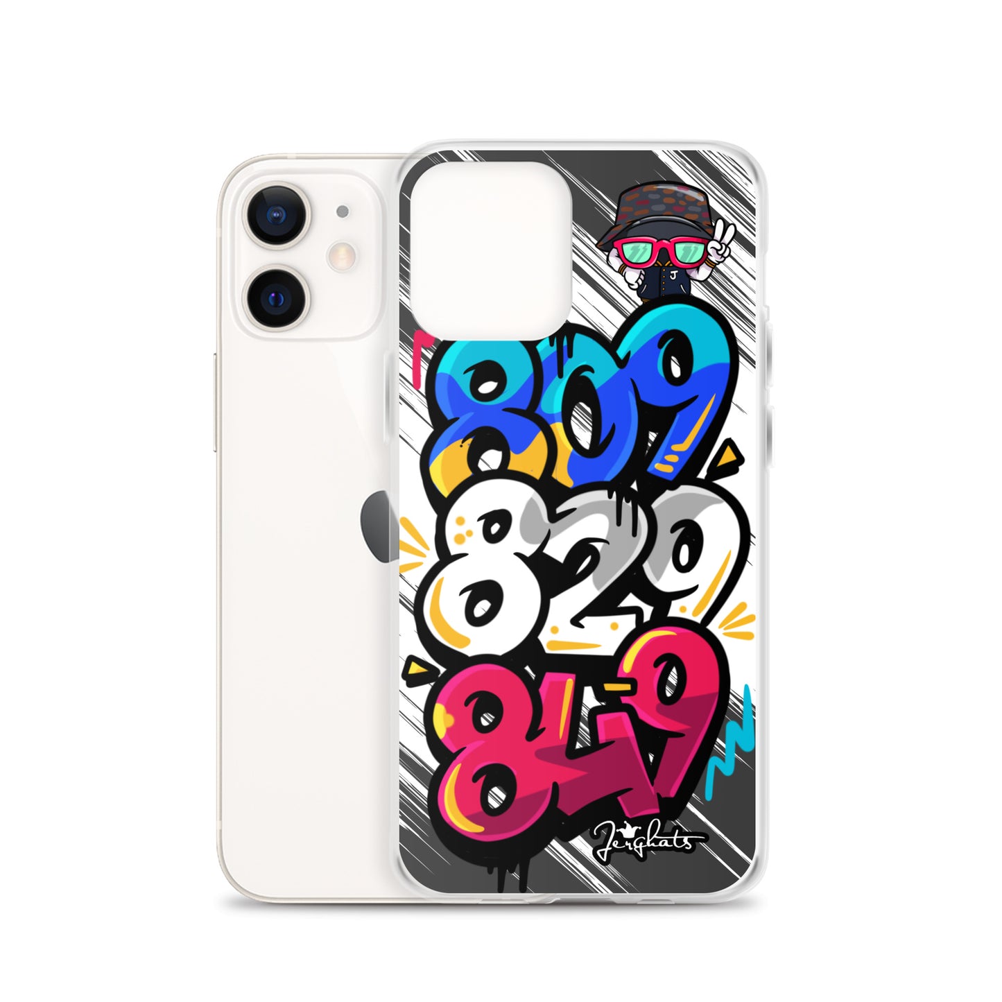 DR Area Code Clear Case for iPhone®