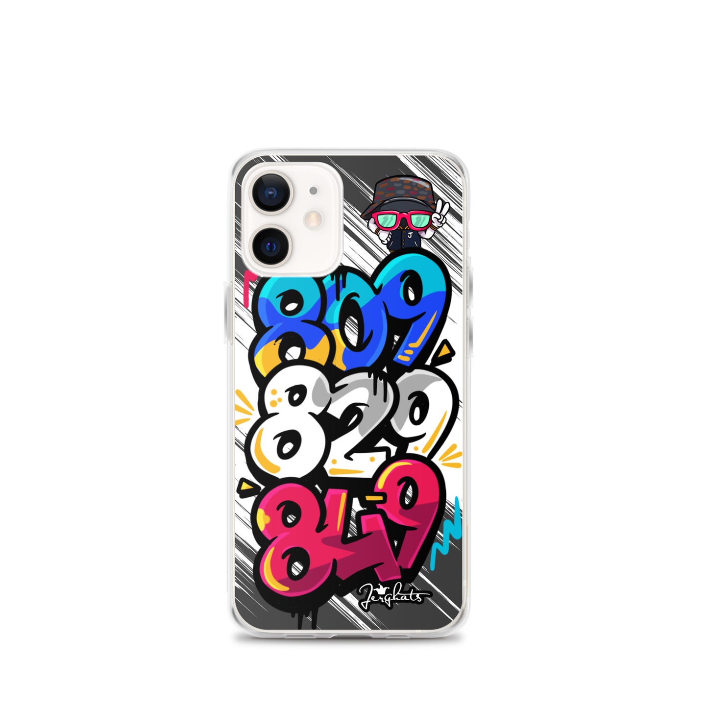 DR Area Code Clear Case for iPhone®