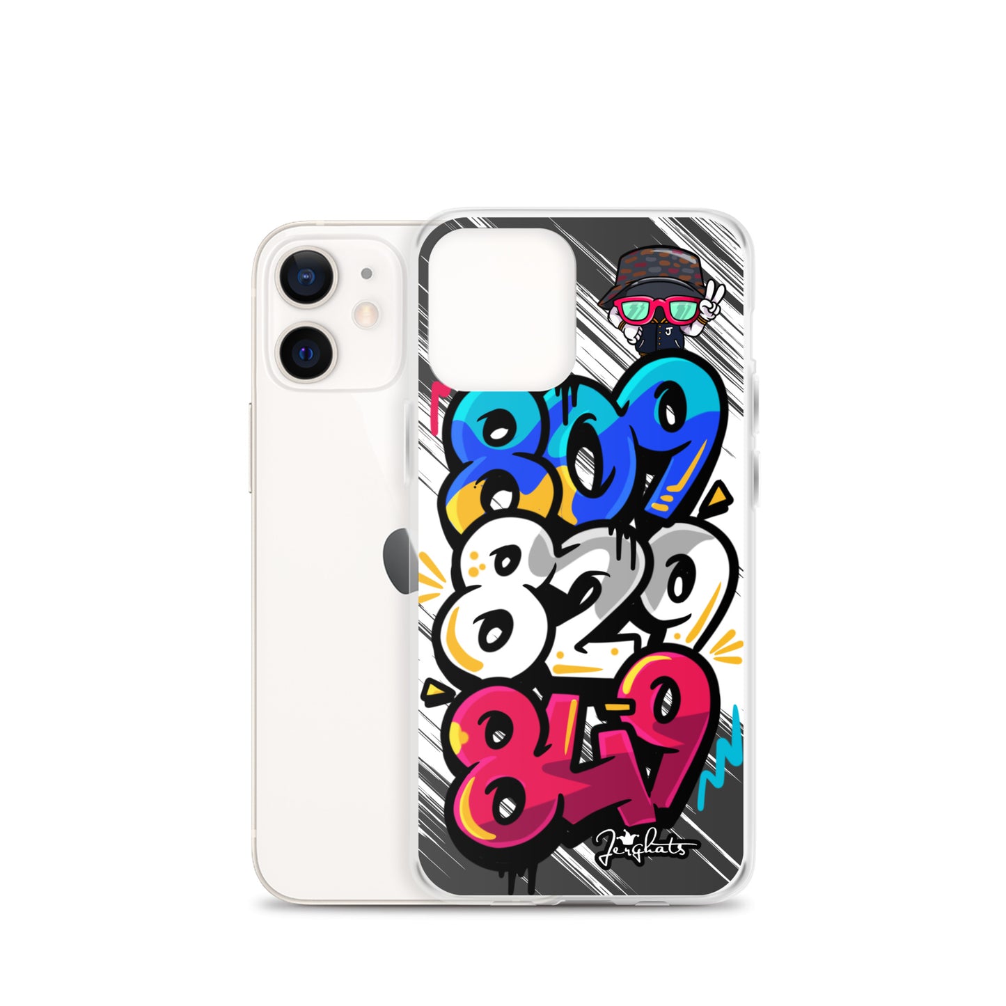 DR Area Code Clear Case for iPhone®