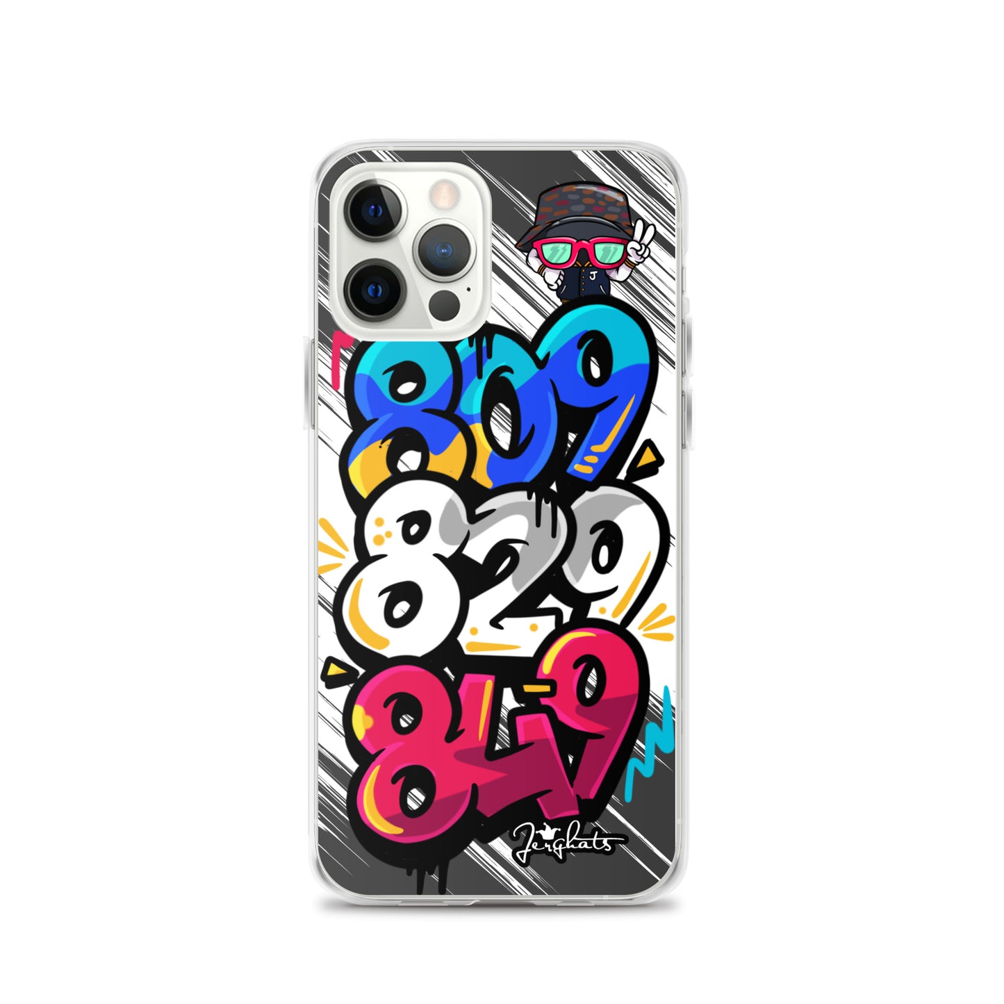 DR Area Code Clear Case for iPhone®