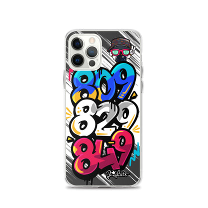 DR Area Code Clear Case for iPhone®