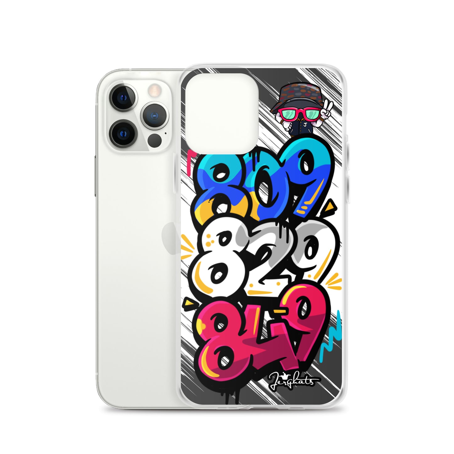 DR Area Code Clear Case for iPhone®