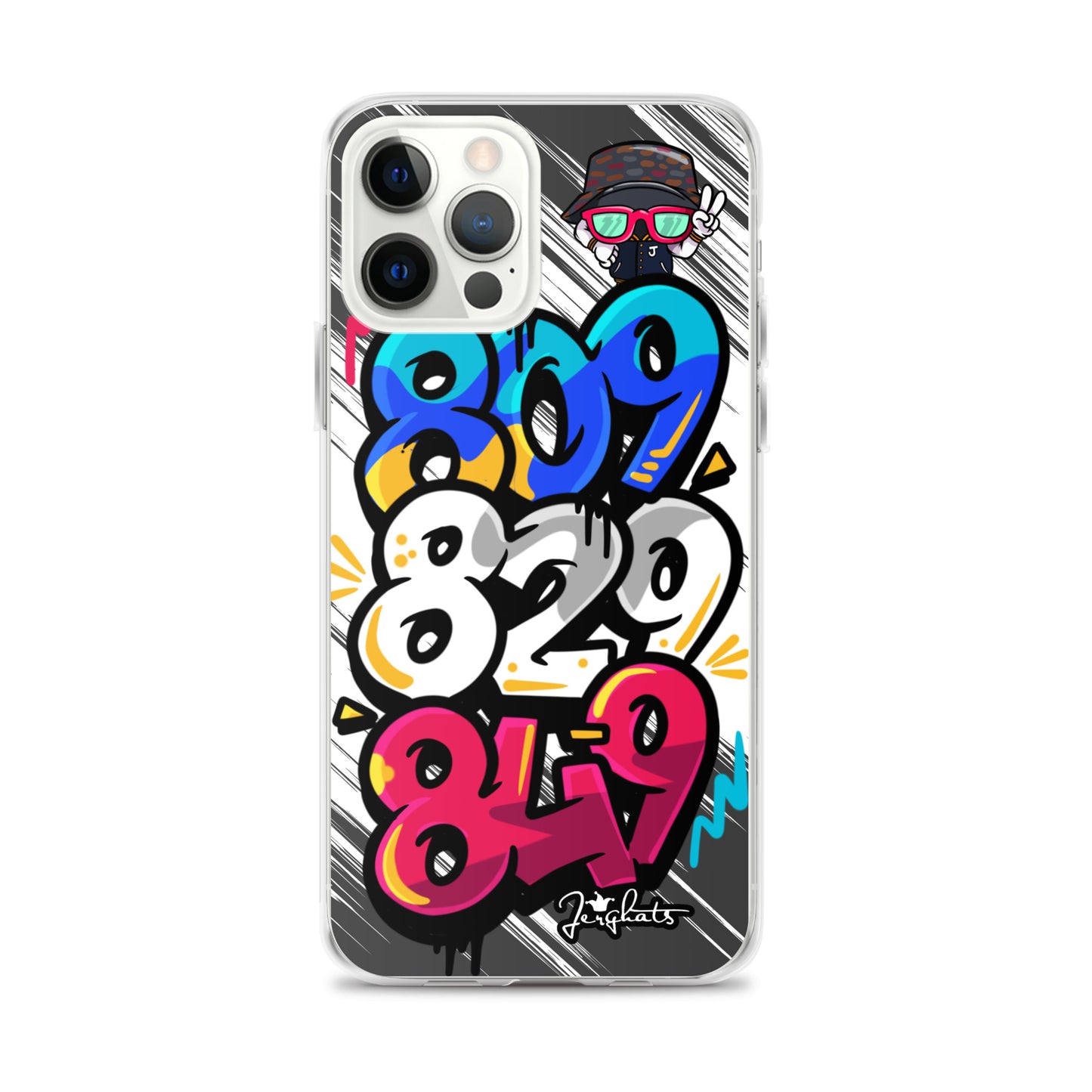 DR Area Code Clear Case for iPhone®