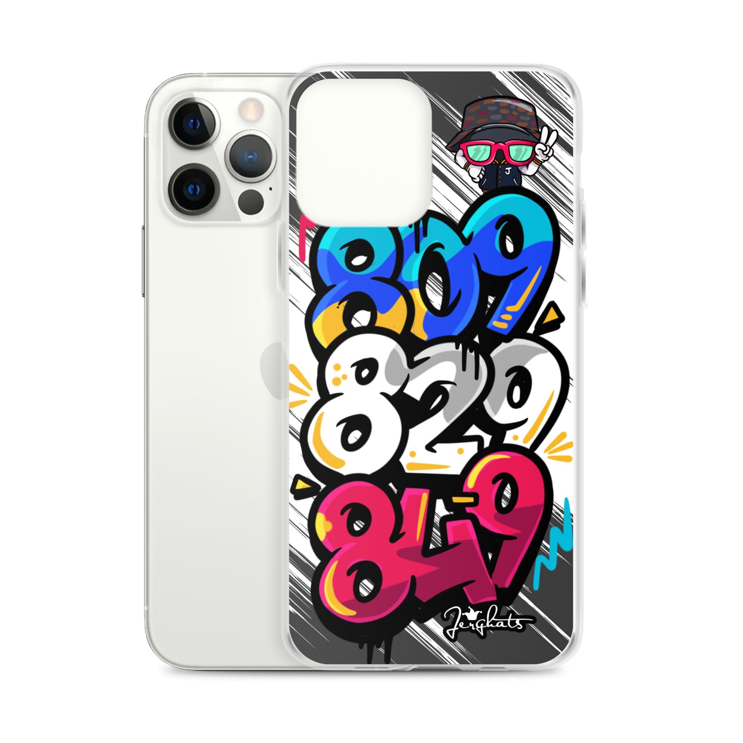 DR Area Code Clear Case for iPhone®