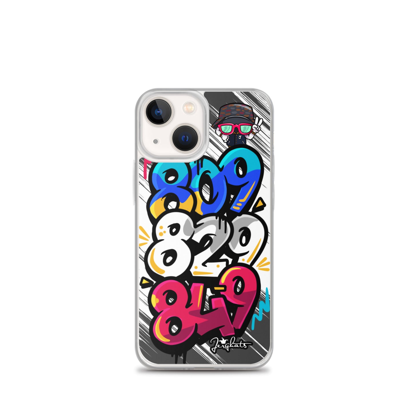 DR Area Code Clear Case for iPhone®