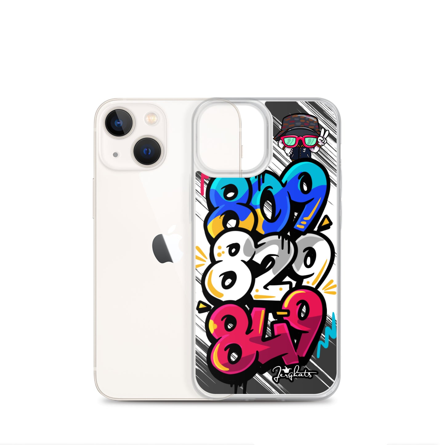 DR Area Code Clear Case for iPhone®