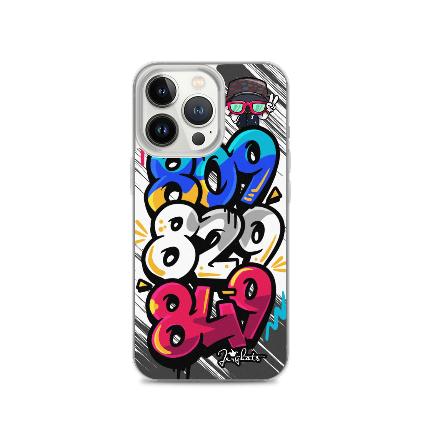 DR Area Code Clear Case for iPhone®