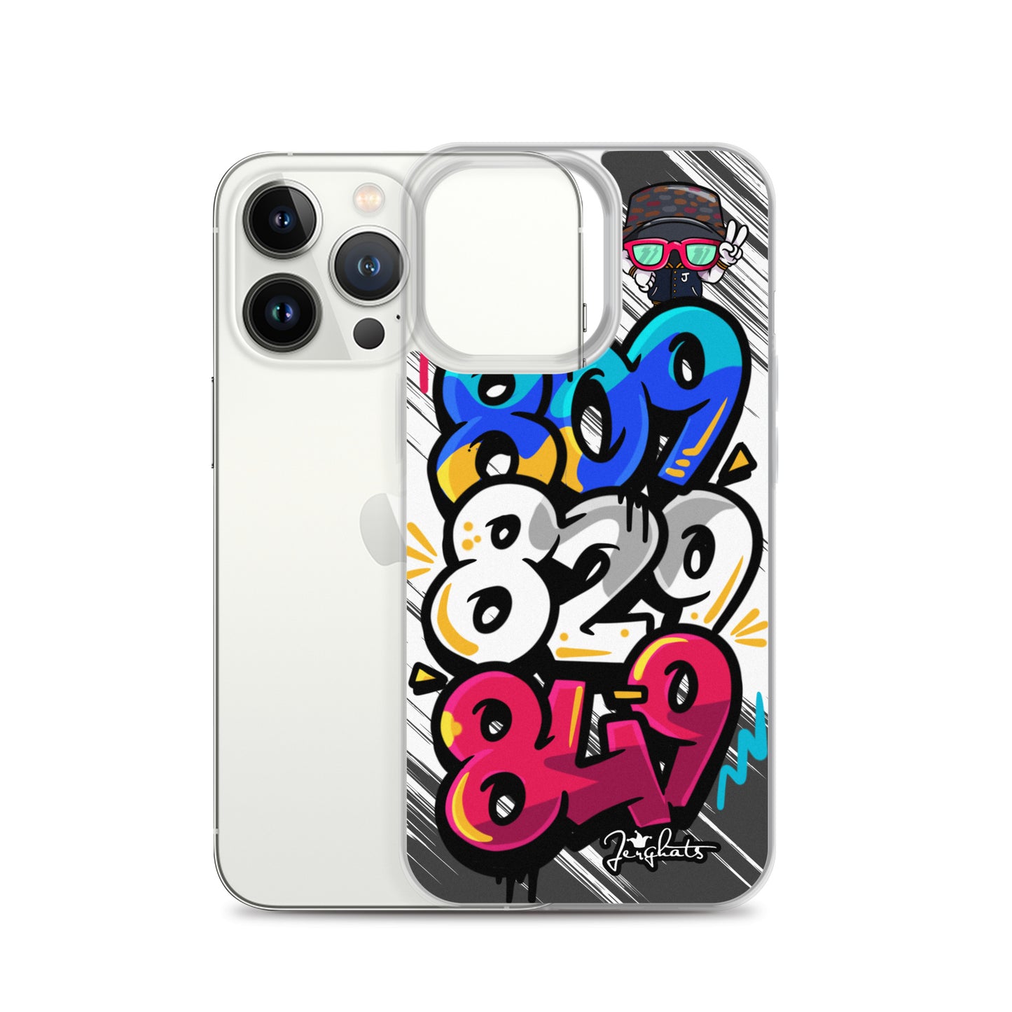 DR Area Code Clear Case for iPhone®