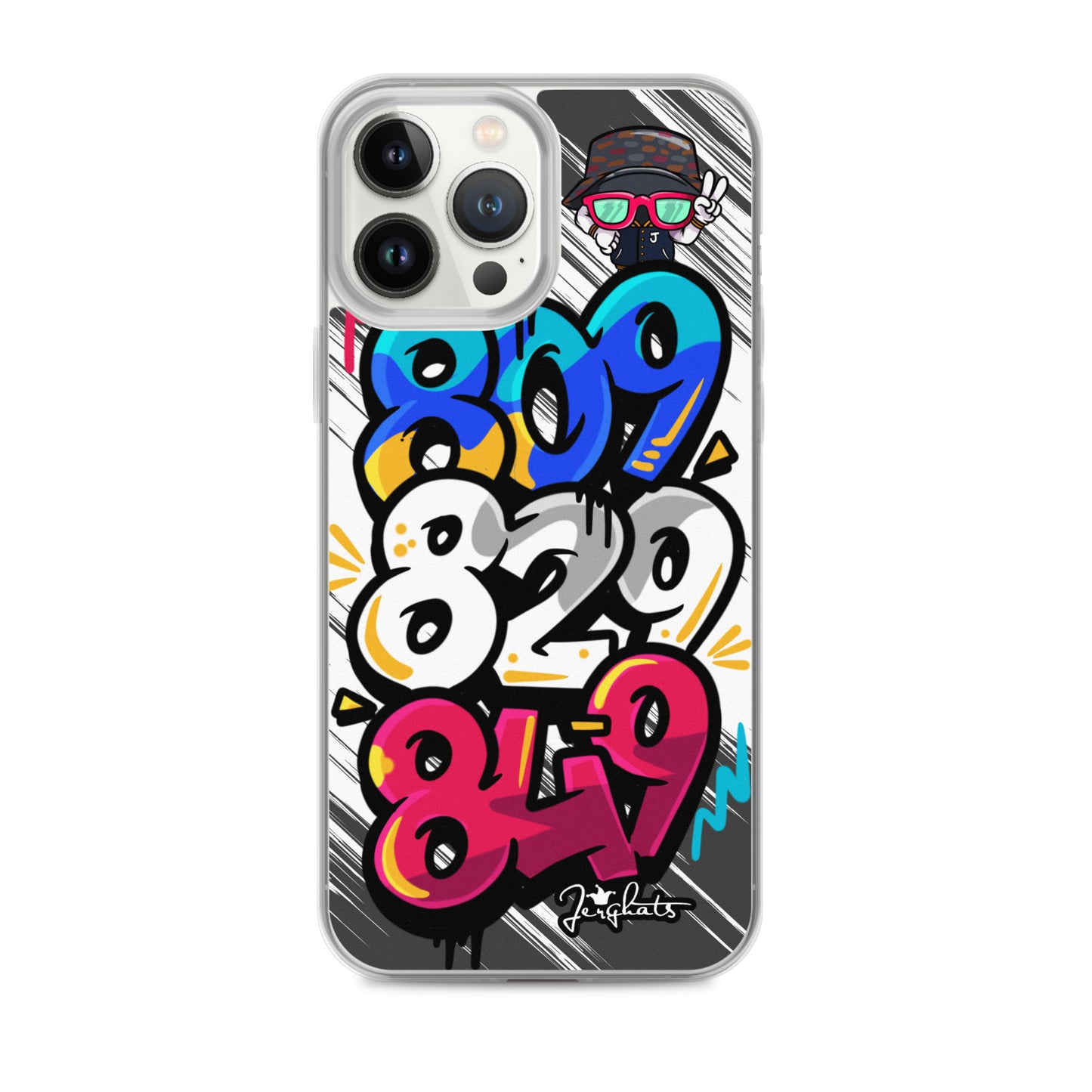 DR Area Code Clear Case for iPhone®