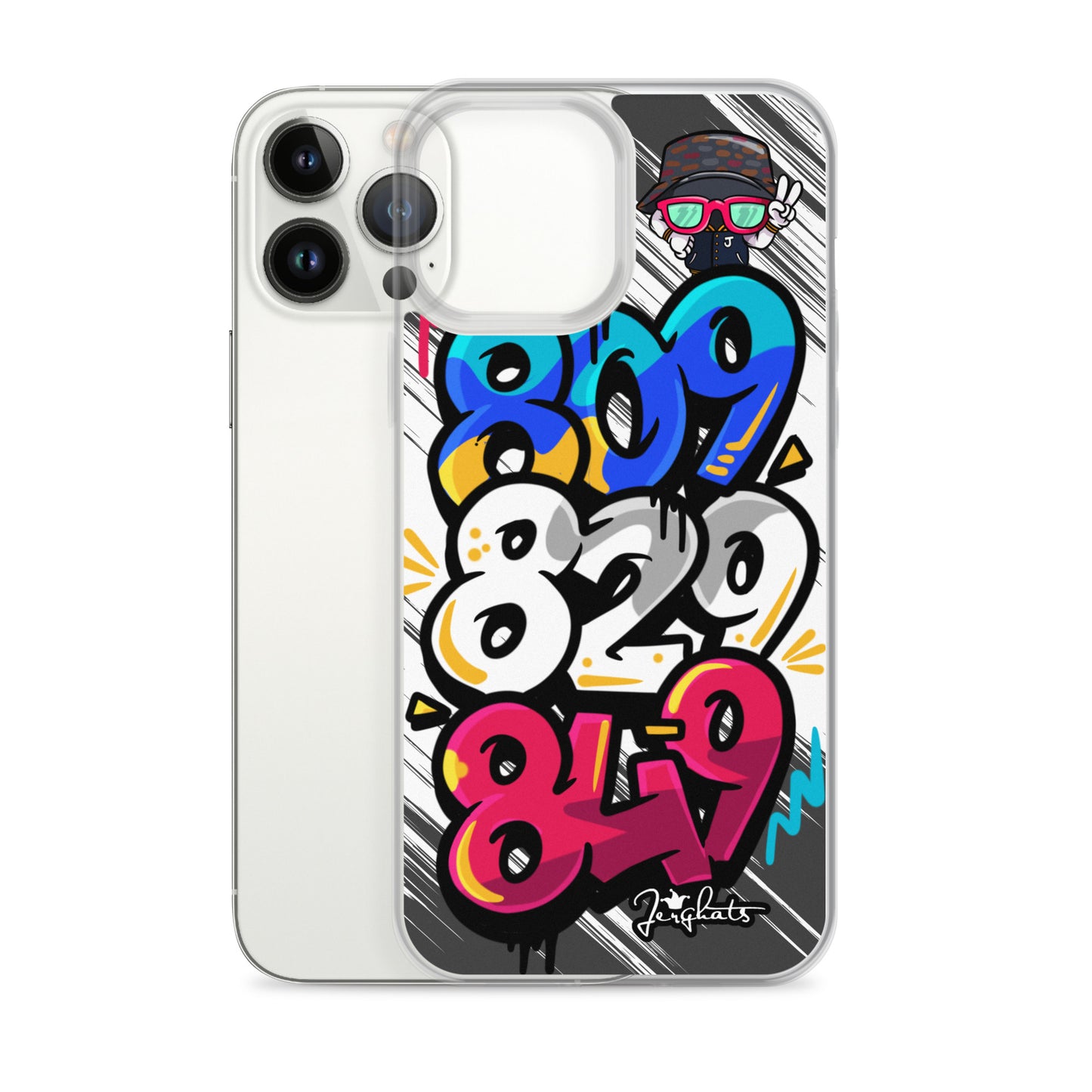 DR Area Code Clear Case for iPhone®