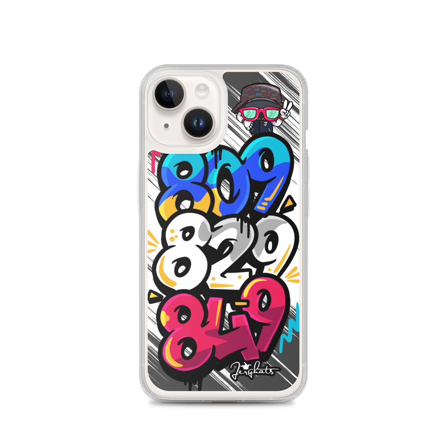 DR Area Code Clear Case for iPhone®