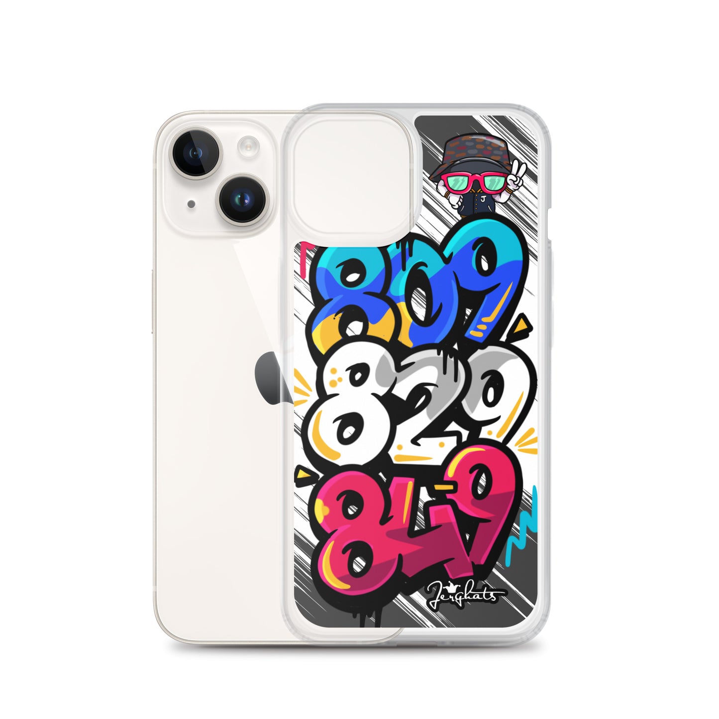DR Area Code Clear Case for iPhone®