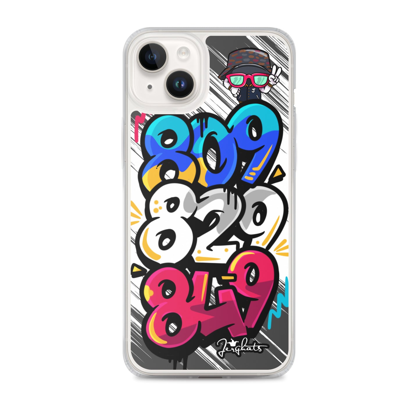 DR Area Code Clear Case for iPhone®