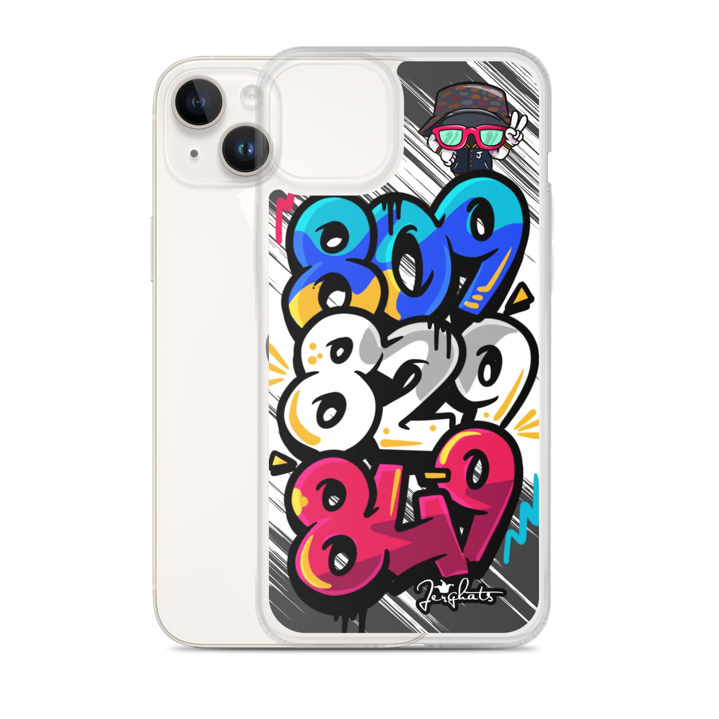 DR Area Code Clear Case for iPhone®
