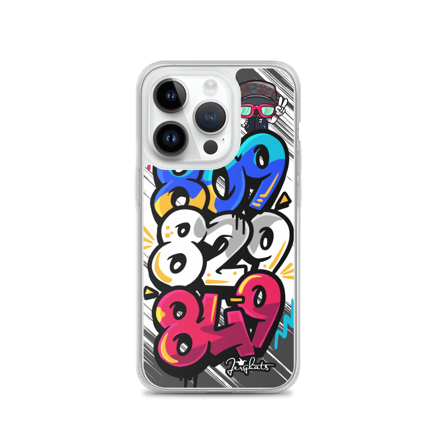 DR Area Code Clear Case for iPhone®