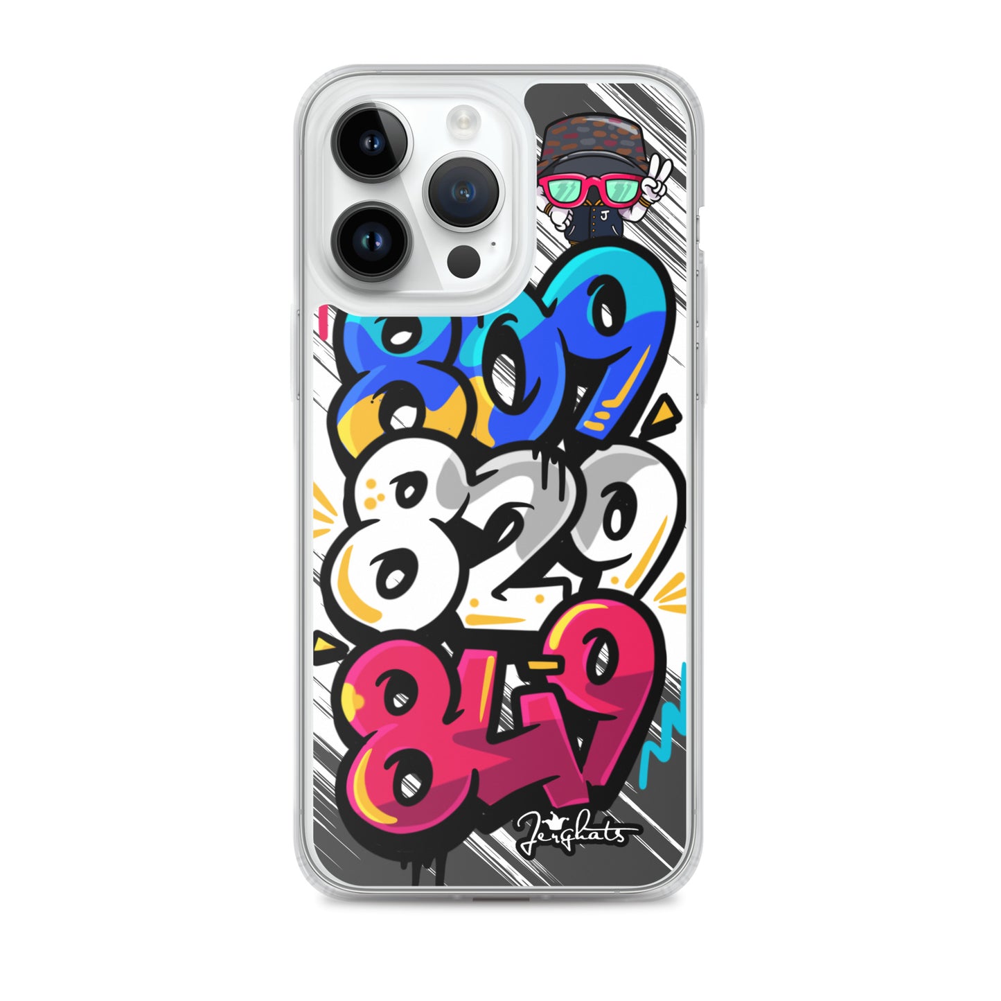 DR Area Code Clear Case for iPhone®