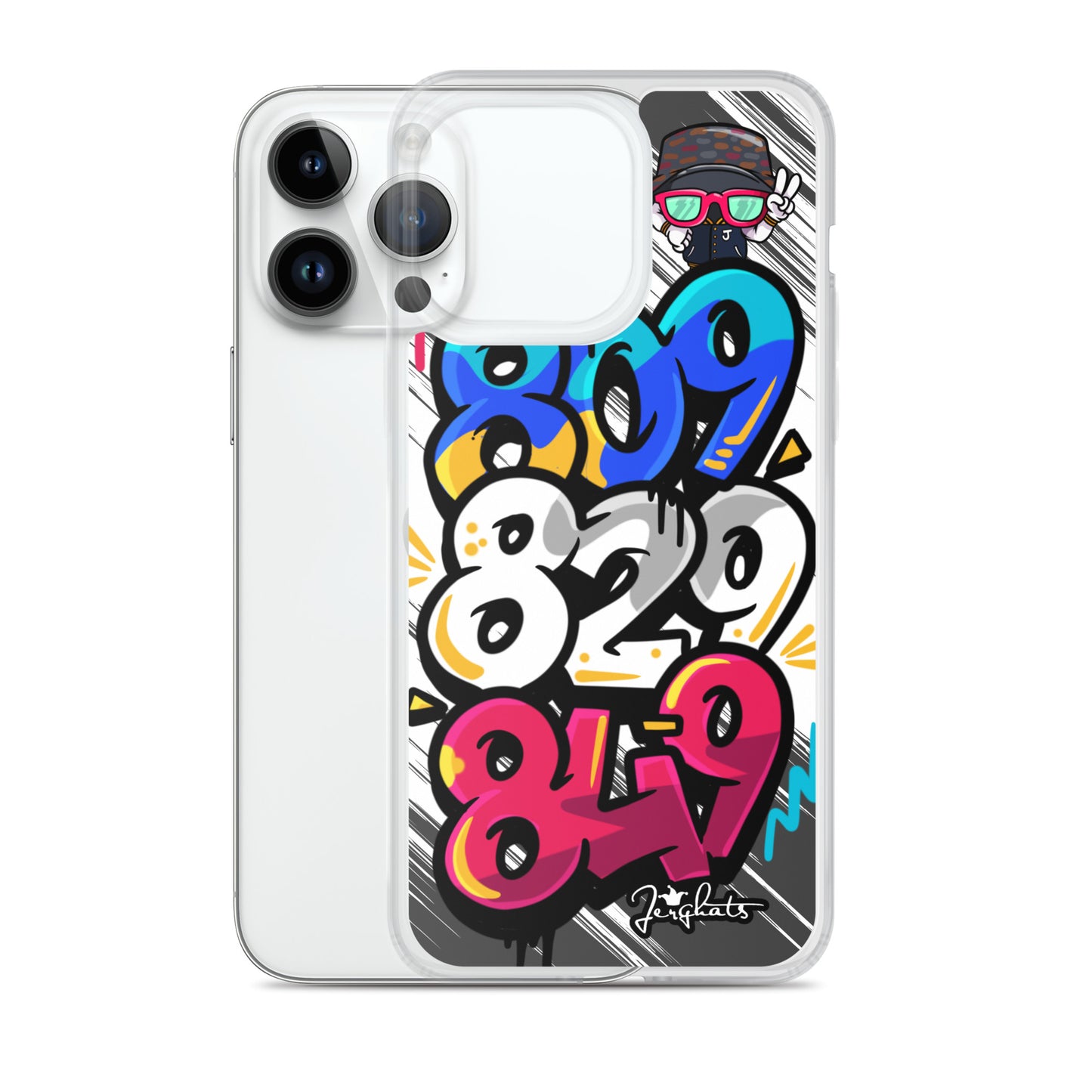 DR Area Code Clear Case for iPhone®