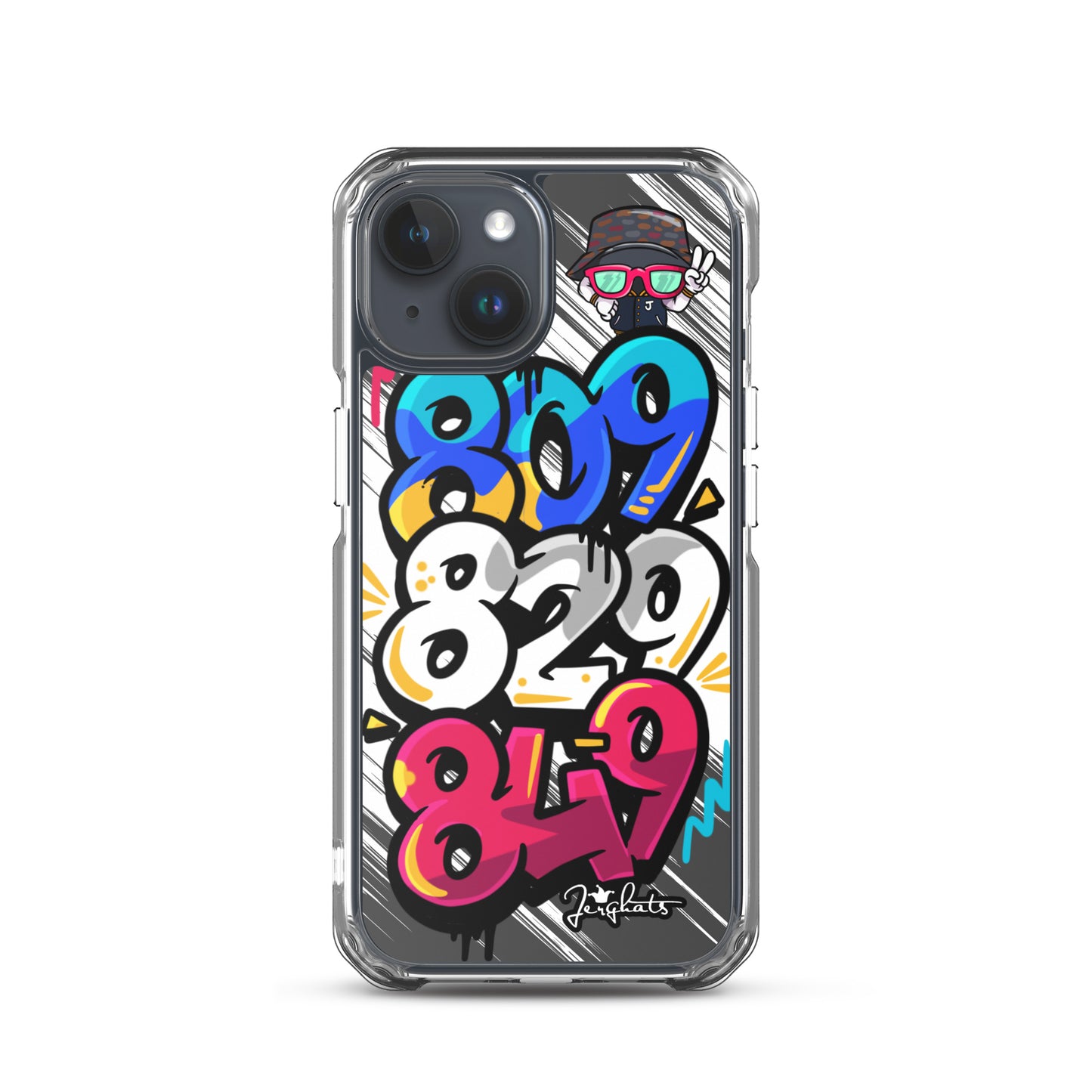 DR Area Code Clear Case for iPhone®
