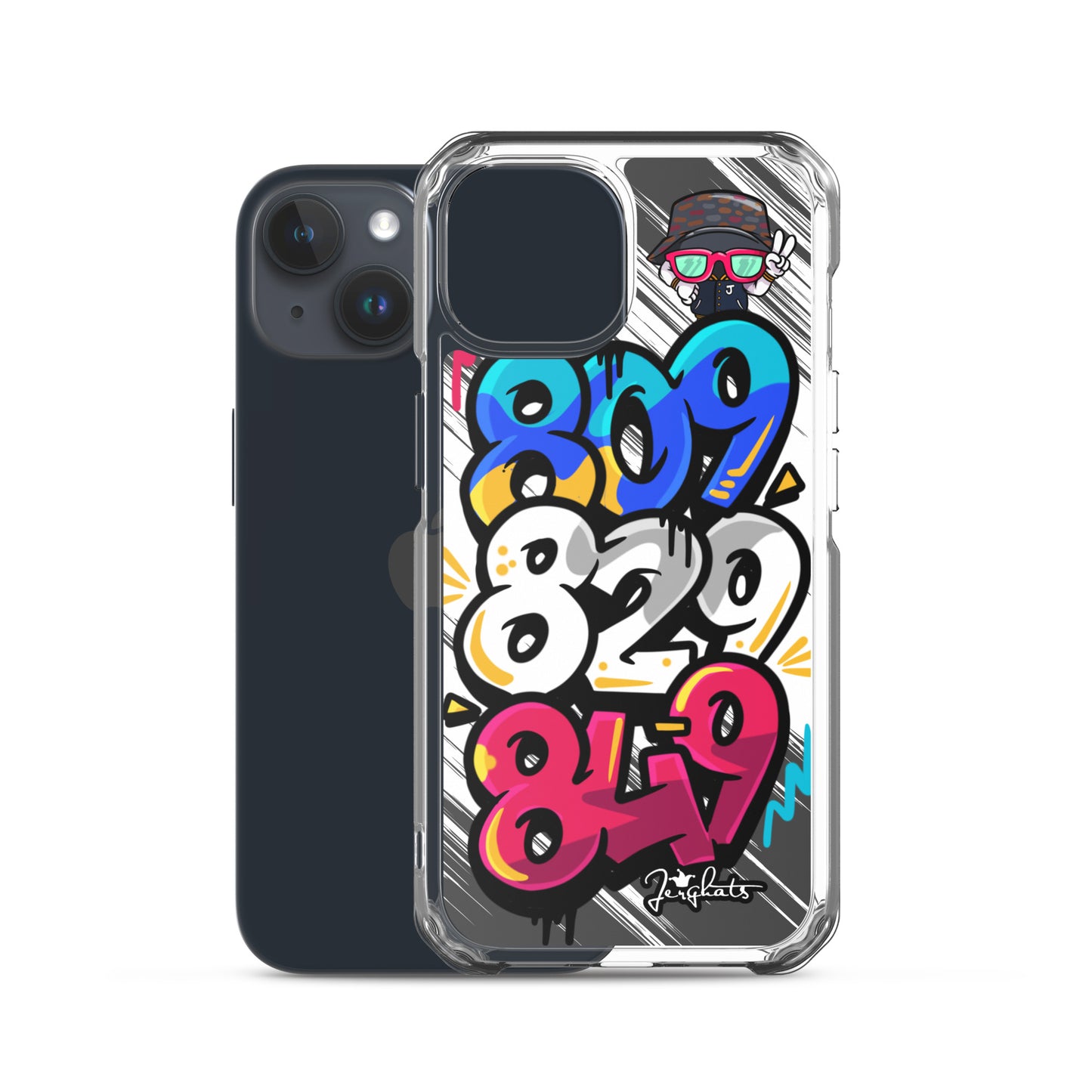 DR Area Code Clear Case for iPhone®