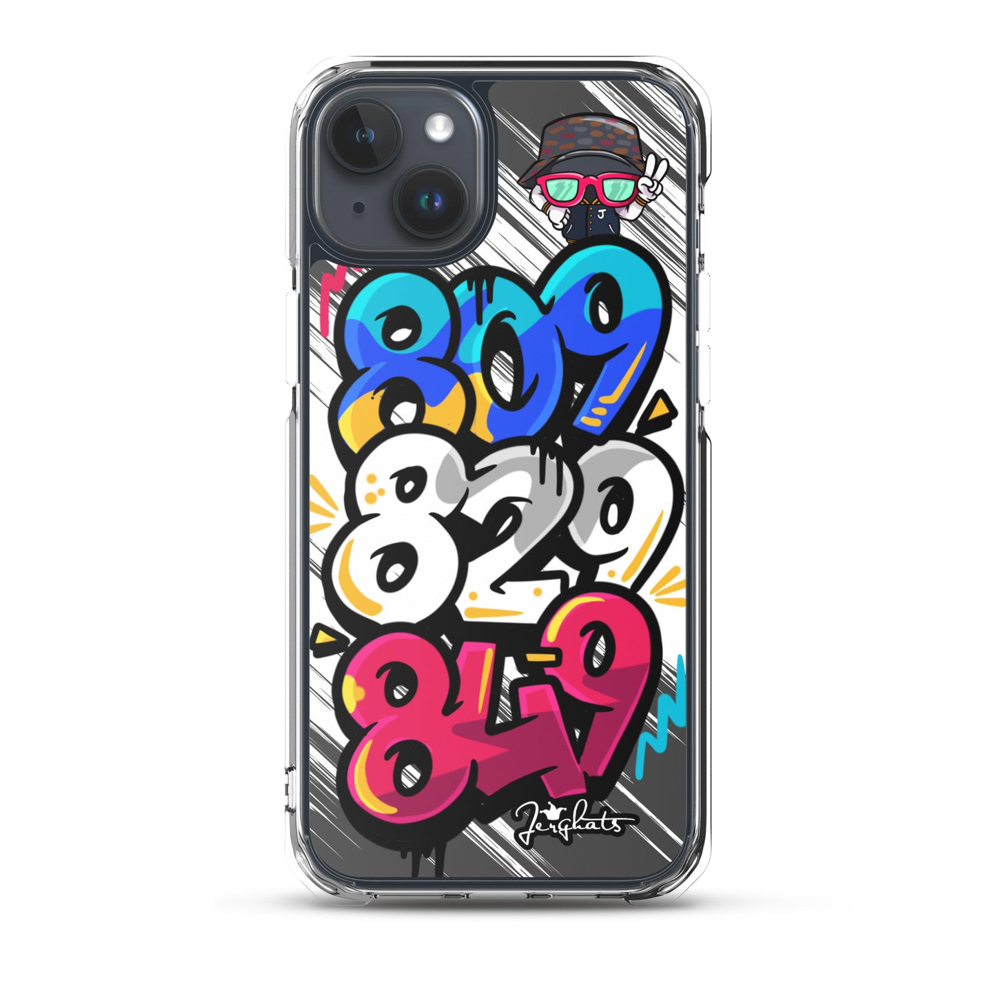 DR Area Code Clear Case for iPhone®