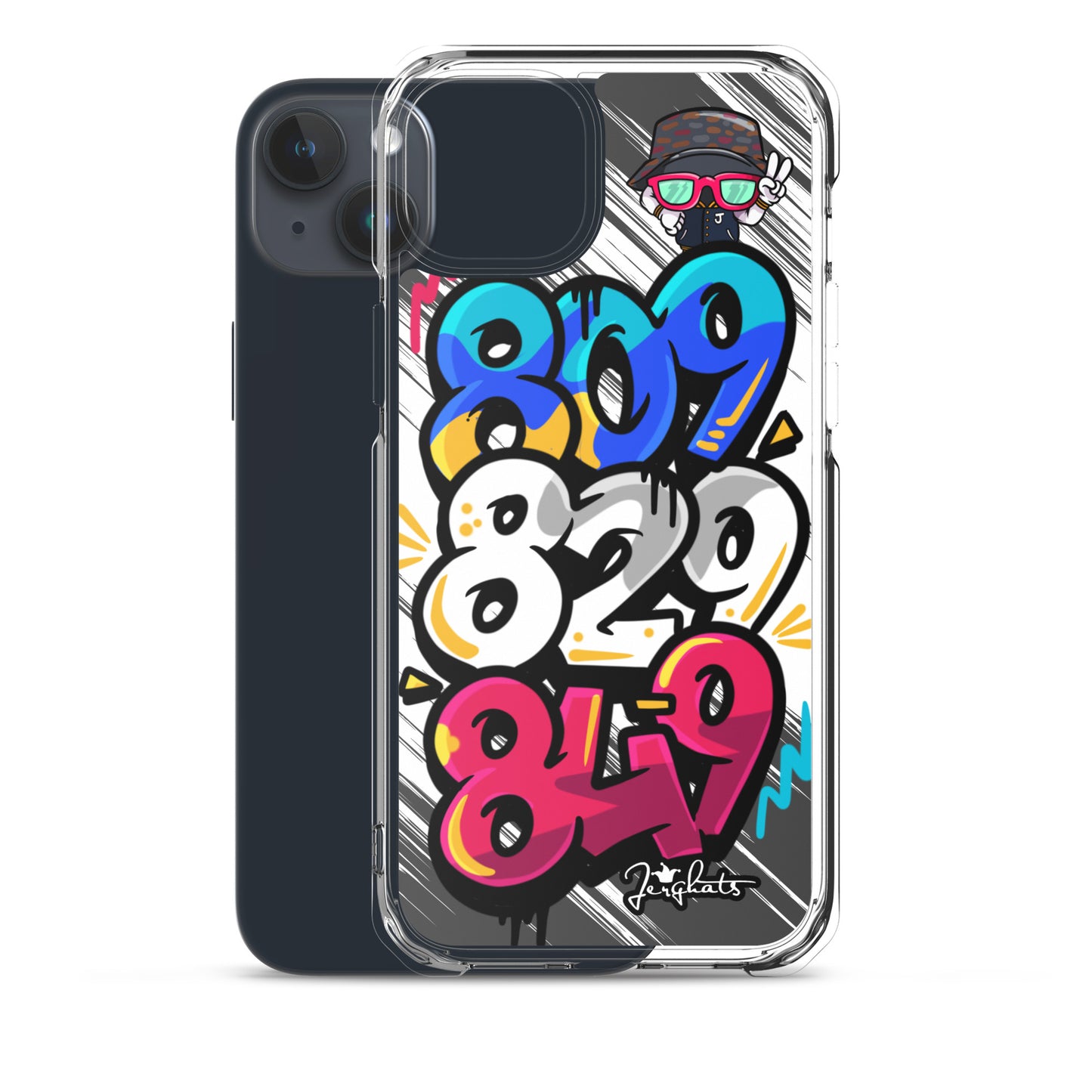 DR Area Code Clear Case for iPhone®