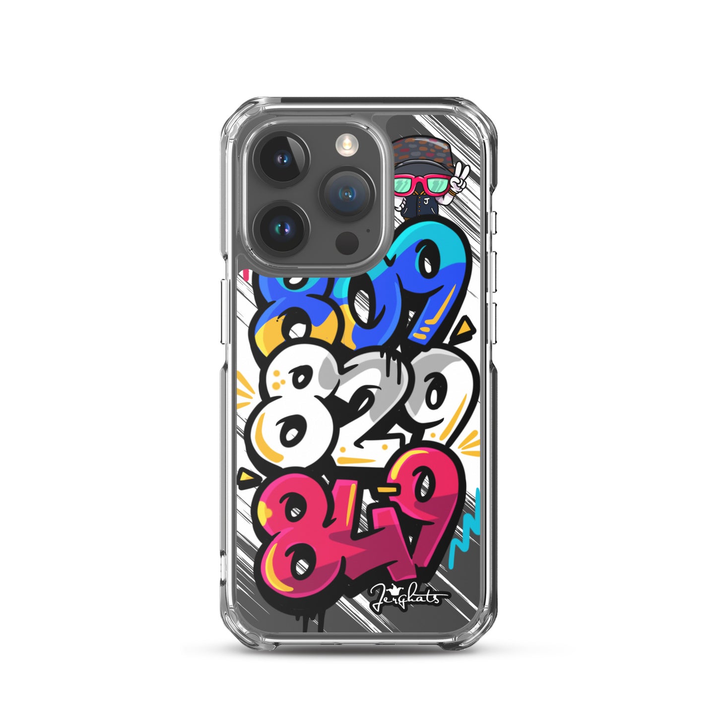 DR Area Code Clear Case for iPhone®