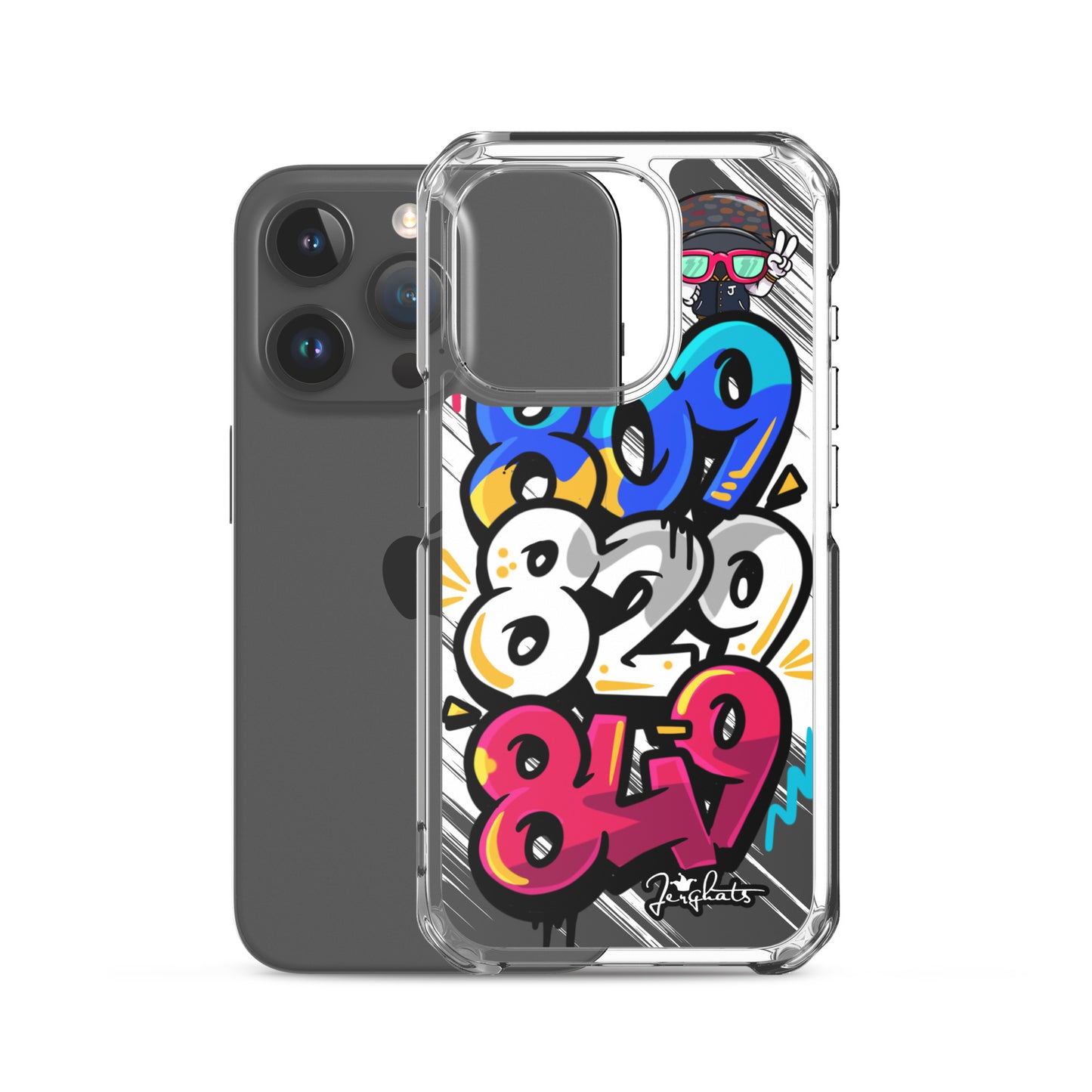 DR Area Code Clear Case for iPhone®