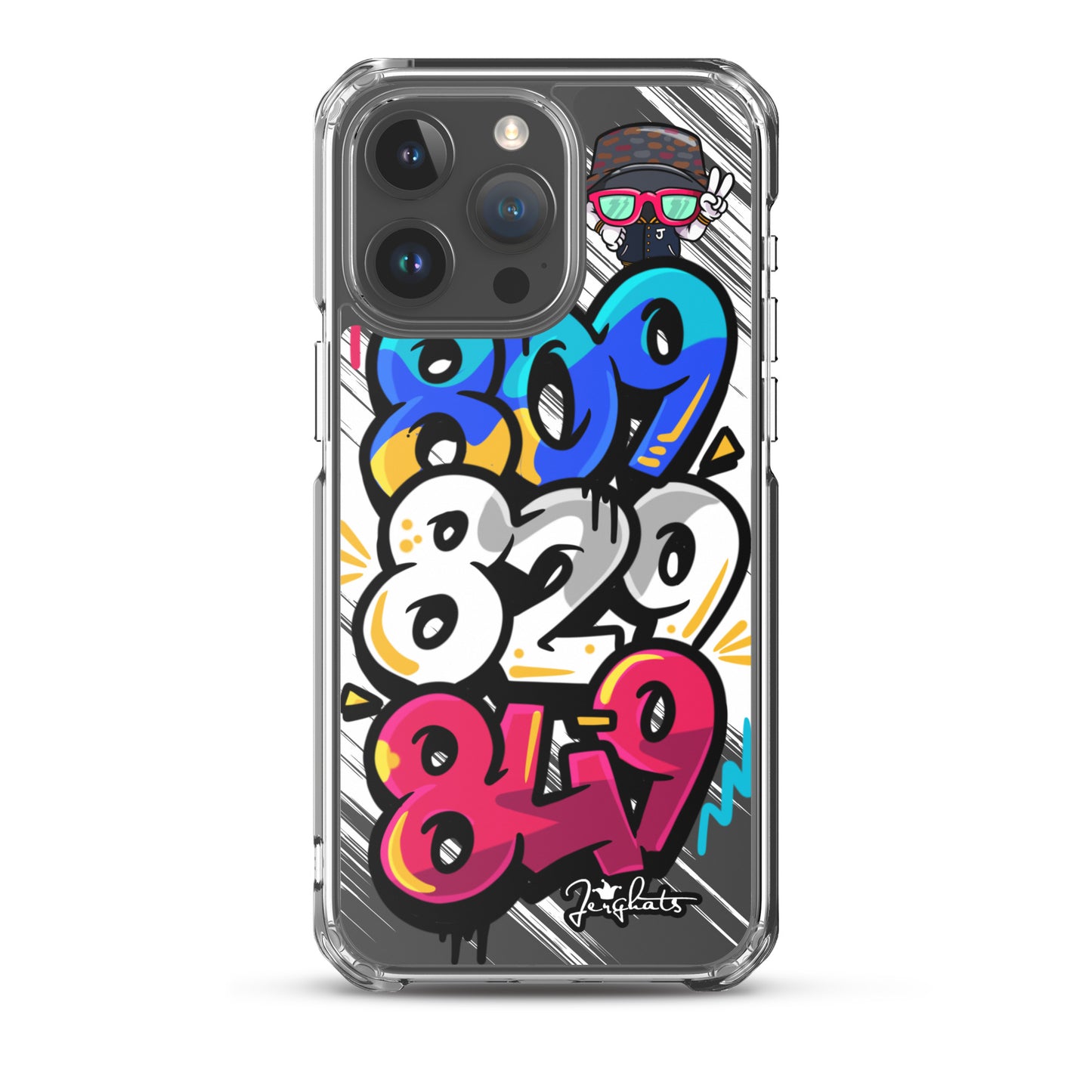 DR Area Code Clear Case for iPhone®