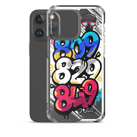 DR Area Code Clear Case for iPhone®