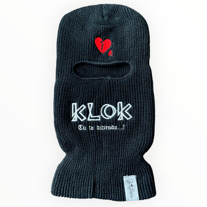 KloK tu ta D Ski Mask Broken Heart